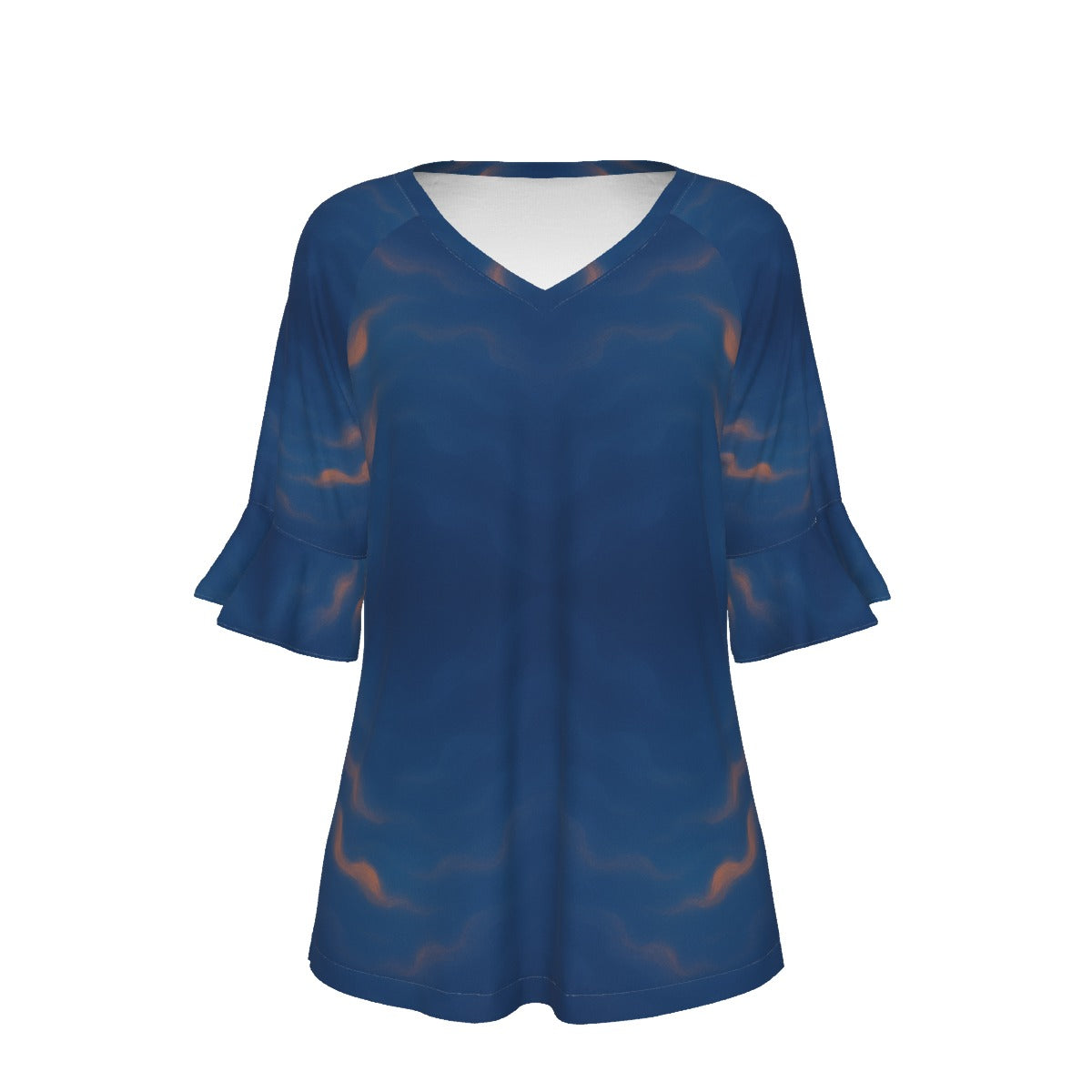 Women's T-shirt With Bell Sleeve