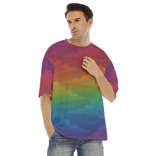 Men's Drop Shoulder T-shirt With Short Sleeve