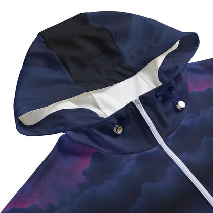 Unisex Pullover Jacket With Zipper Closure