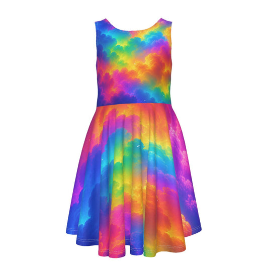 Kid's Sleeveless Vest Dress