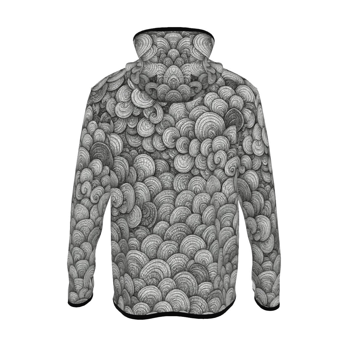 Men's Stylish Hoodie with Thumb Hole Design - view 2