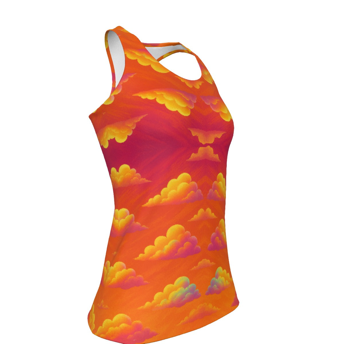 Women's Racer Vest | 190GSM Cotton