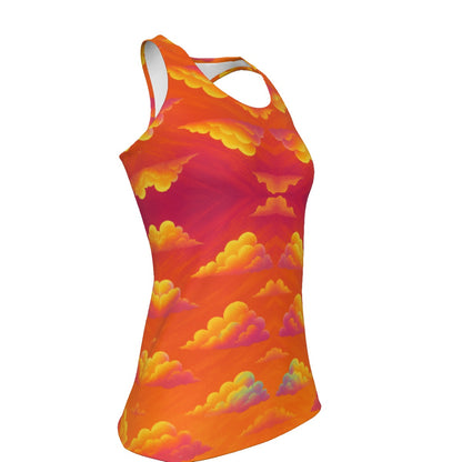 Women's Racer Vest | 190GSM Cotton