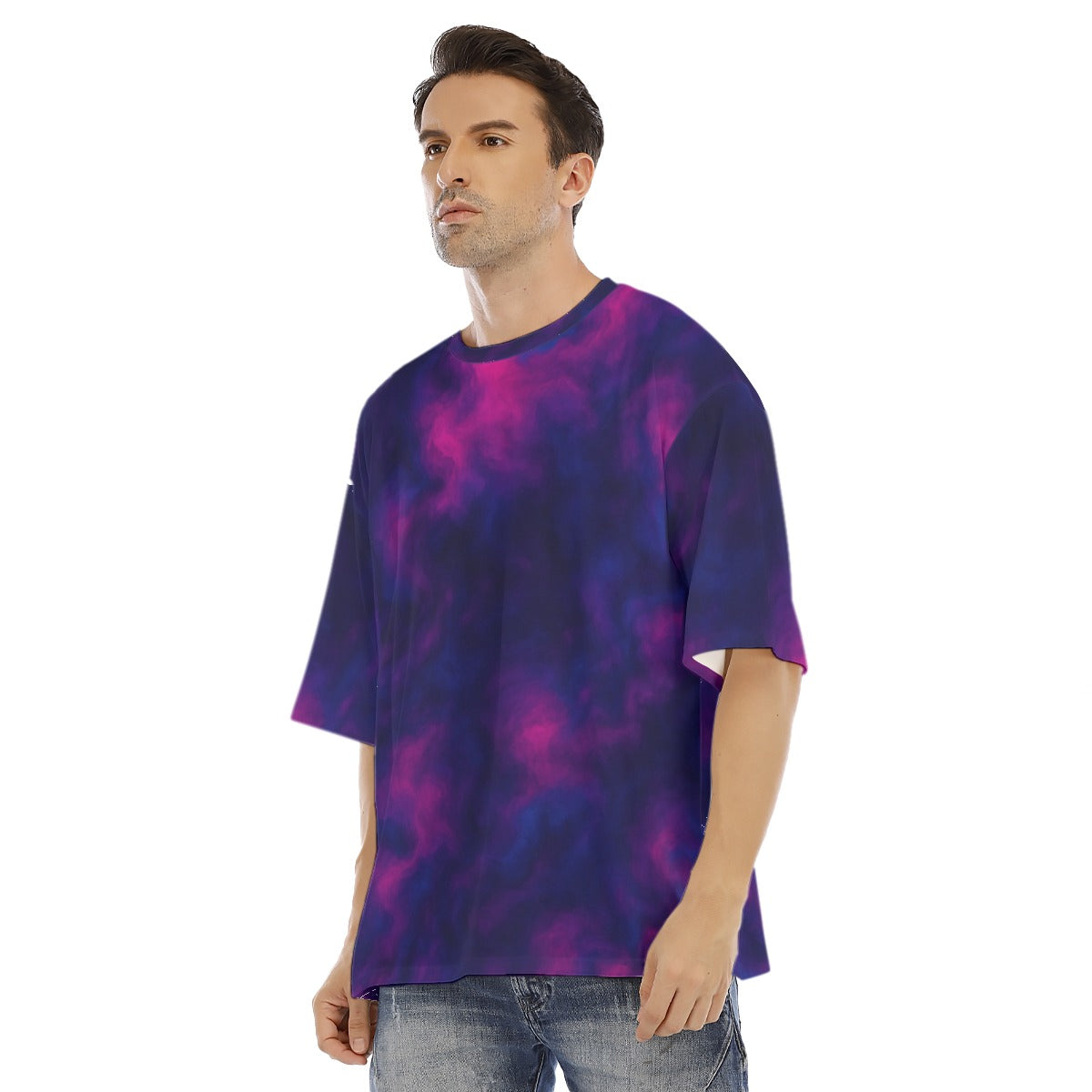 Men's Drop Shoulder T-shirt With Short Sleeve