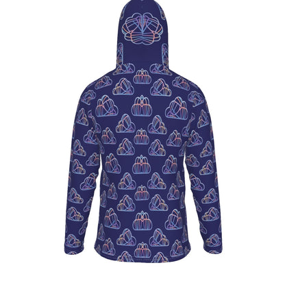 Men's Pullover Hoodie With Mask - view 2
