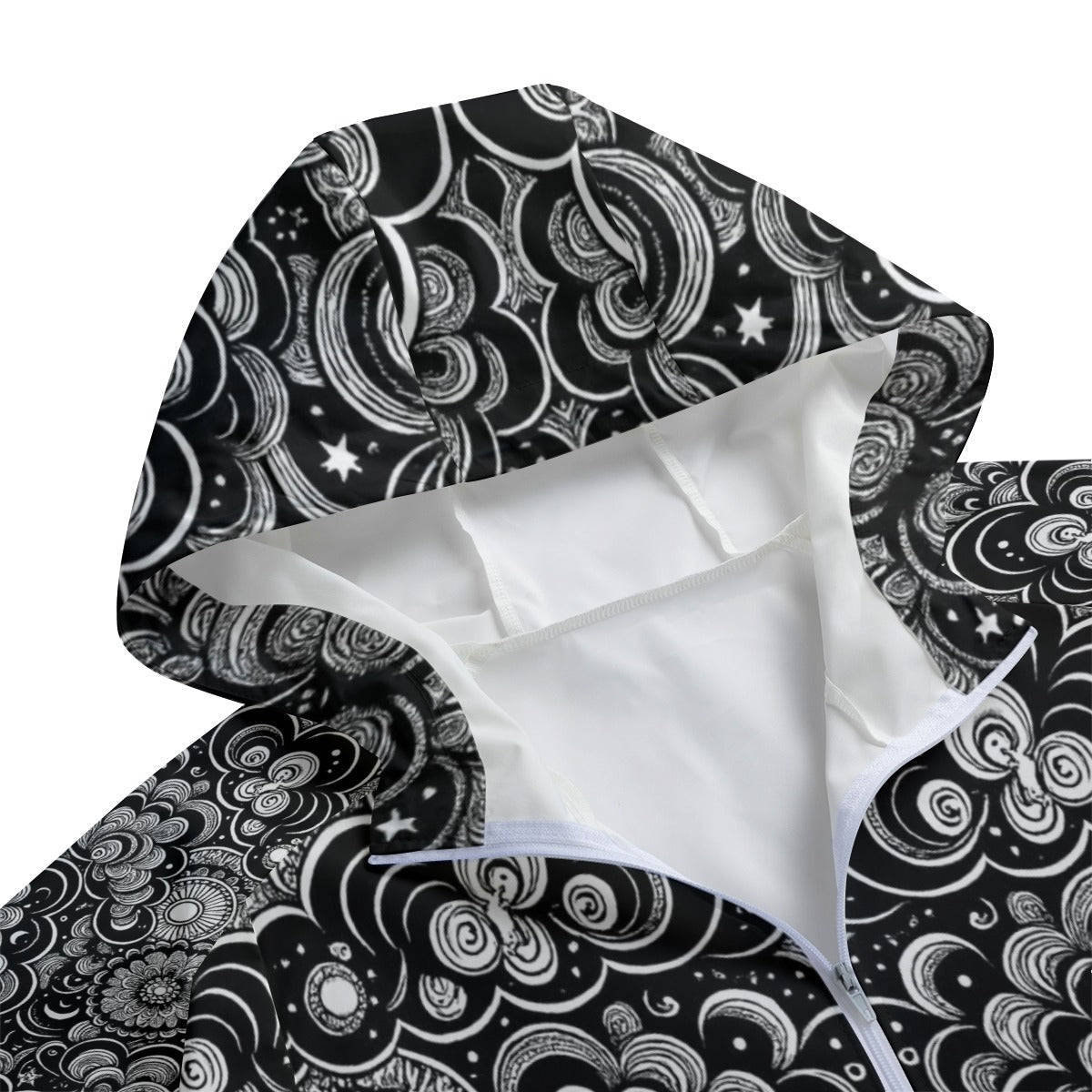 Unisex Windbreaker Long Jacket