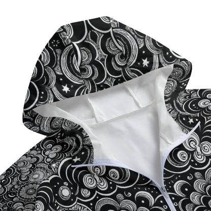 Unisex Windbreaker Long Jacket