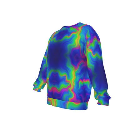 Men's Drop Shoulder Round Neck Long-Sleeved Sweatshirt