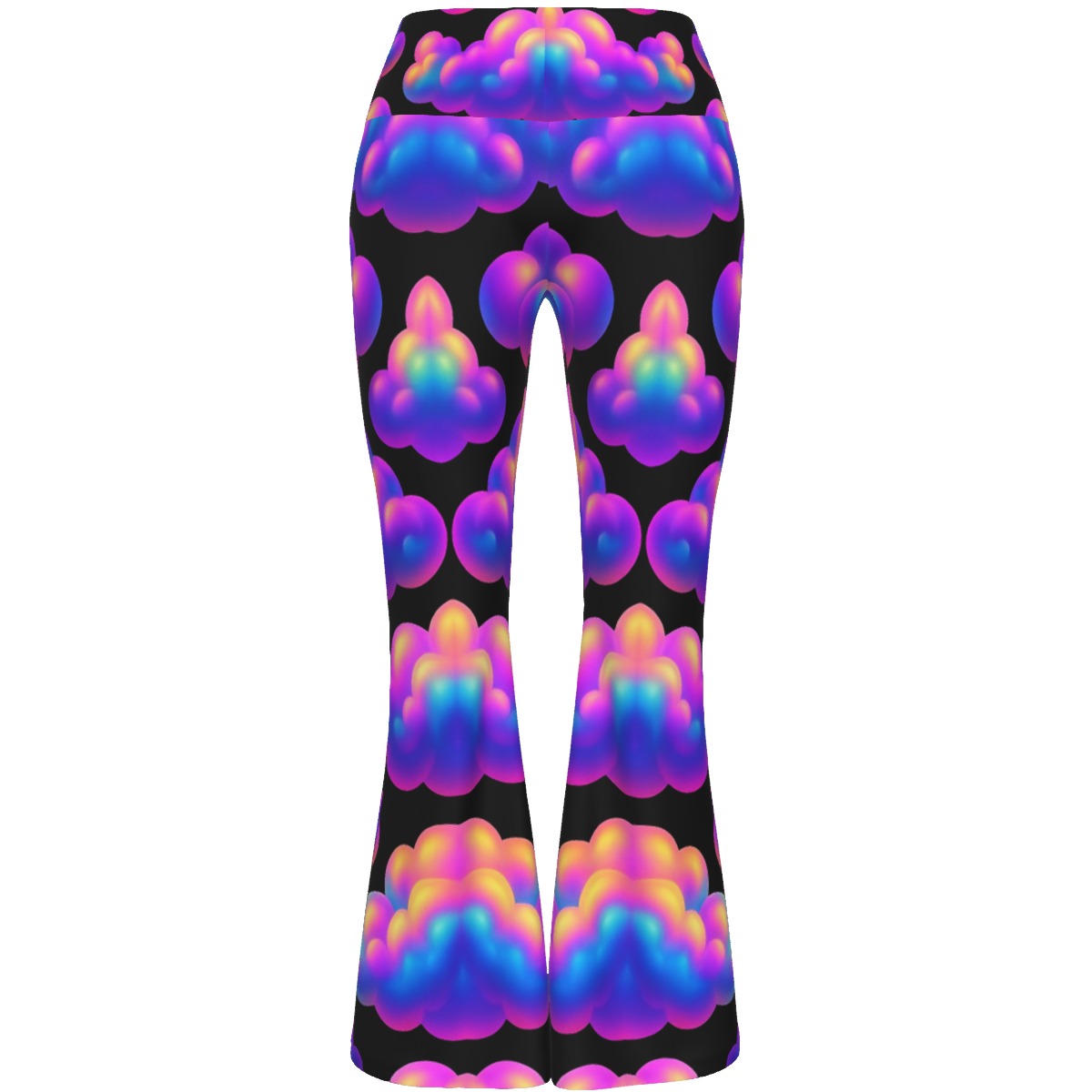 All-over print Women's Flare Yoga Pants