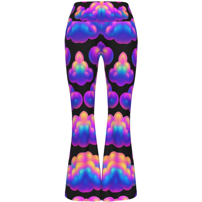 All-over print Women's Flare Yoga Pants
