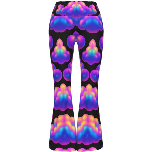 All-over print Women's Flare Yoga Pants