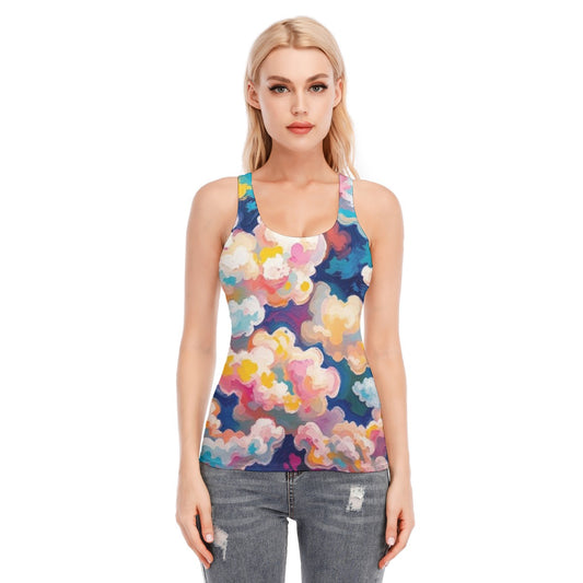 Women's Racer Vest | 190GSM Cotton