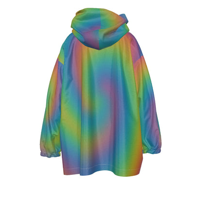 Unisex Kid's Sherpa Fleece Hoodie Blanket