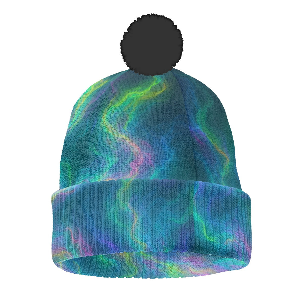 Unisex Knitted Hat With Pom-Pom