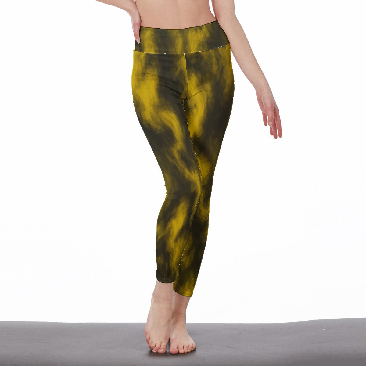 Women's High Waist Leggings | Side Stitch Closure