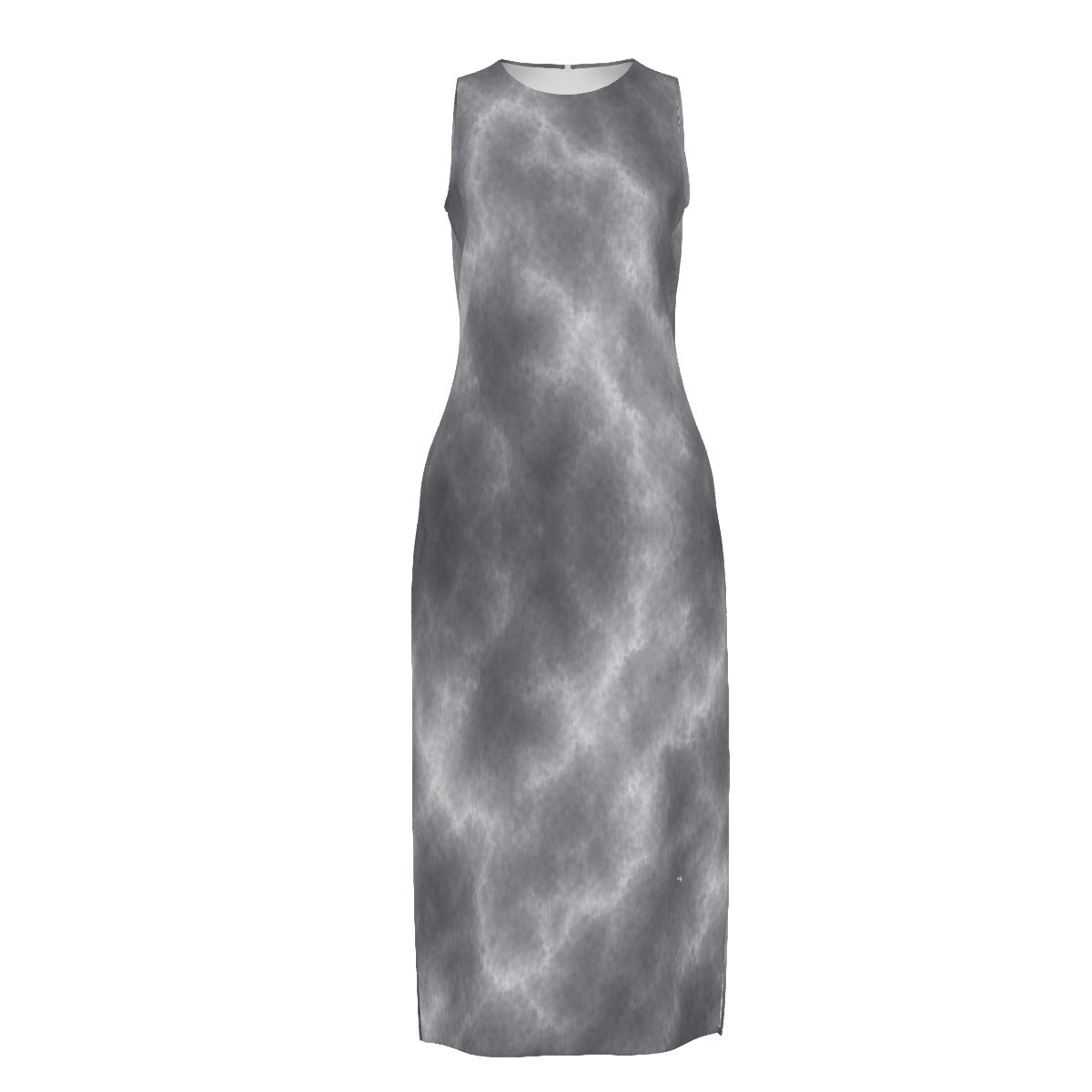 Women's Beach Perspective Chiffon Sleeveless Dress