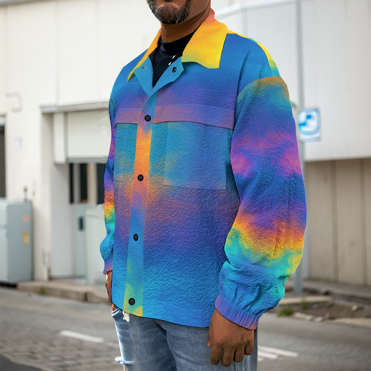 Men's Casual Lapel Jacket