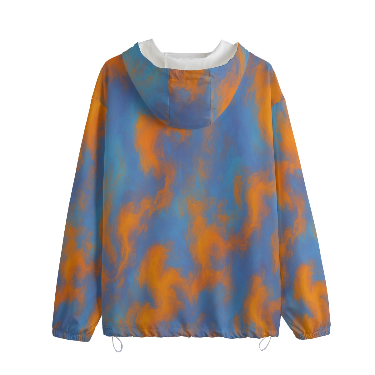 Unisex Pullover Jacket With Zipper Closure