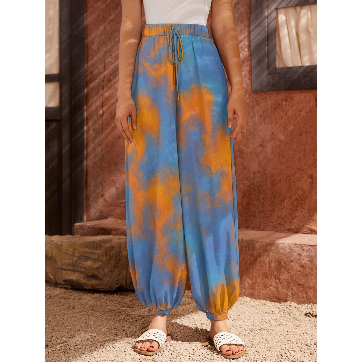 Women's Carrot Pants with Pockets
