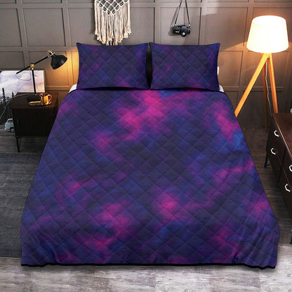 Unisex Quilt & Pillow Cases With Edge-wrapping Strips