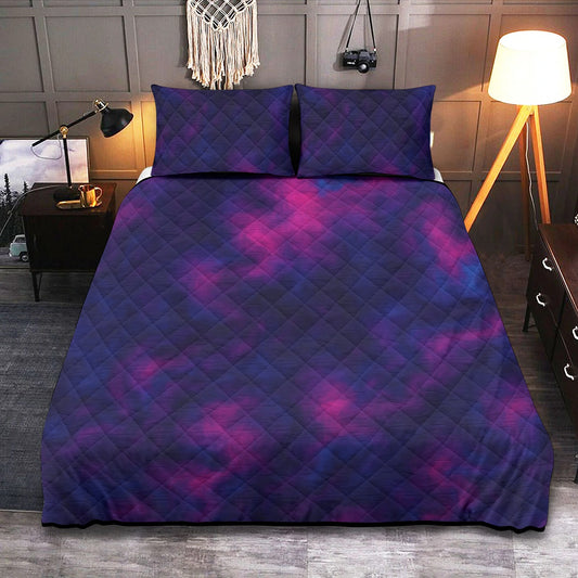 Unisex Quilt & Pillow Cases With Edge-wrapping Strips