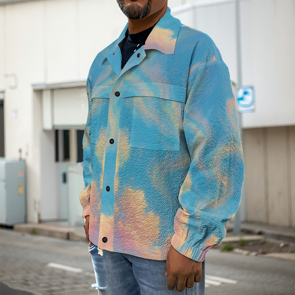 Men's Casual Lapel Jacket