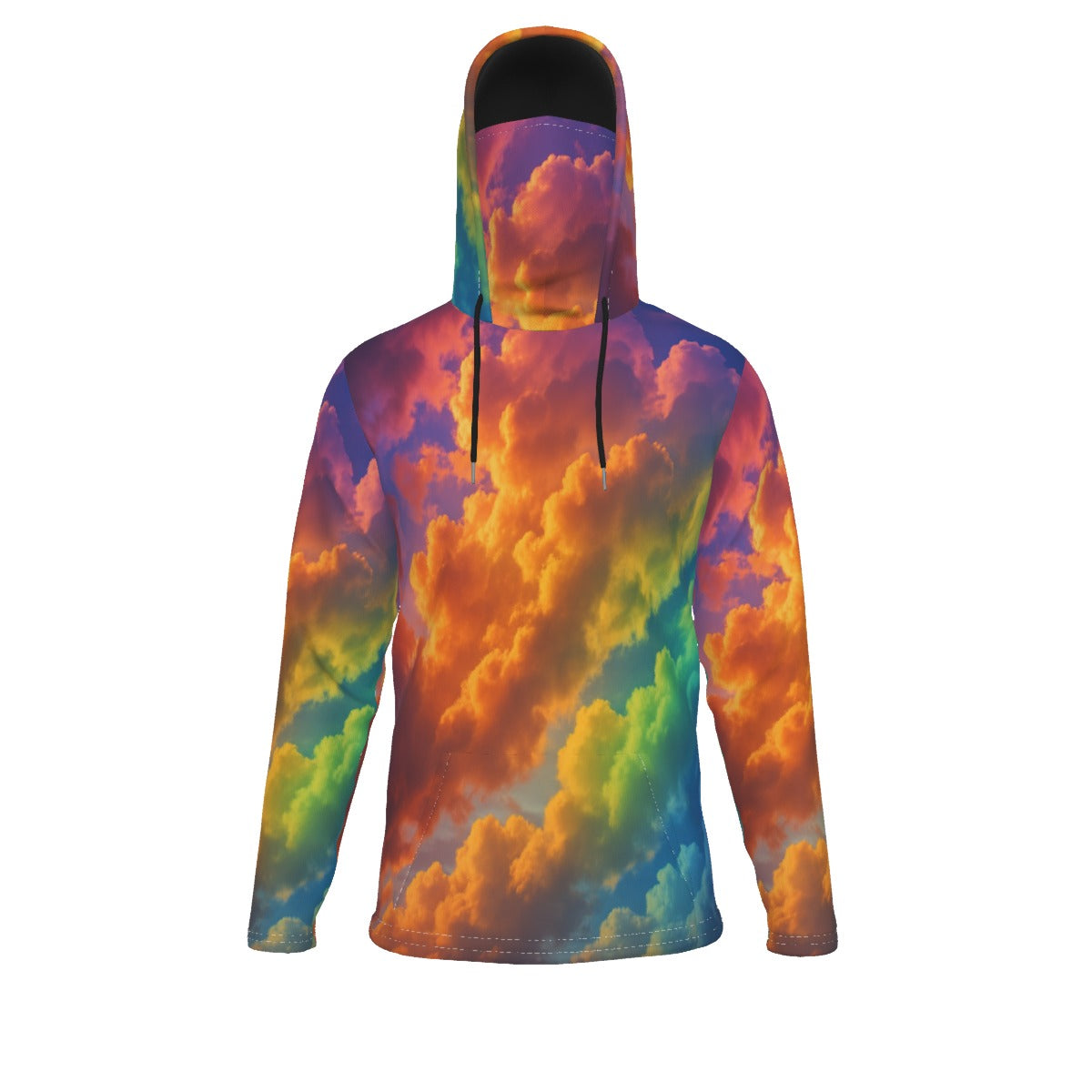 Men's Pullover Hoodie With Mask - view 1