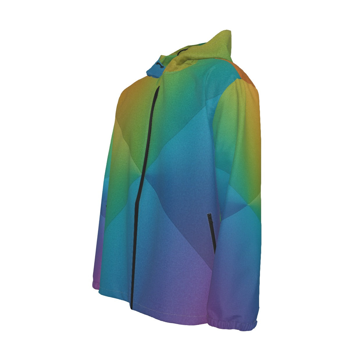 Men's Hooded Zipper Windproof Jacket