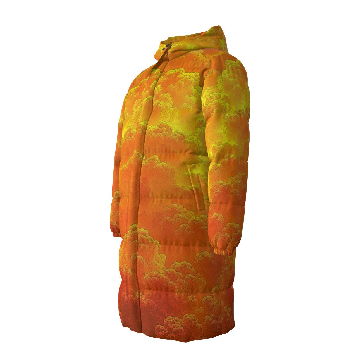 Unisex Long Down Jacket