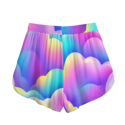 Women's Shorts With Drawstring | Rayon