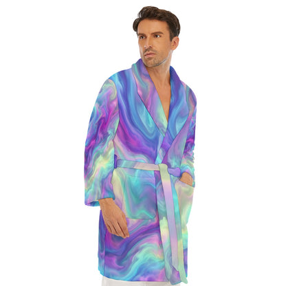 Men's Borg Fleece Robe