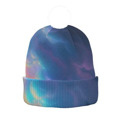 Unisex Knitted Hat With Pom-Pom