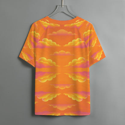 Women's V-neck T-shirt With Short Sleeve