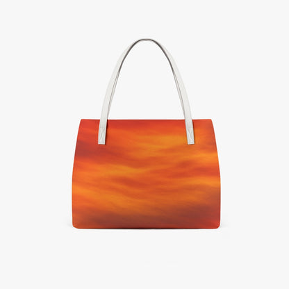 Unisex Stylish PU Leather Tote Bag