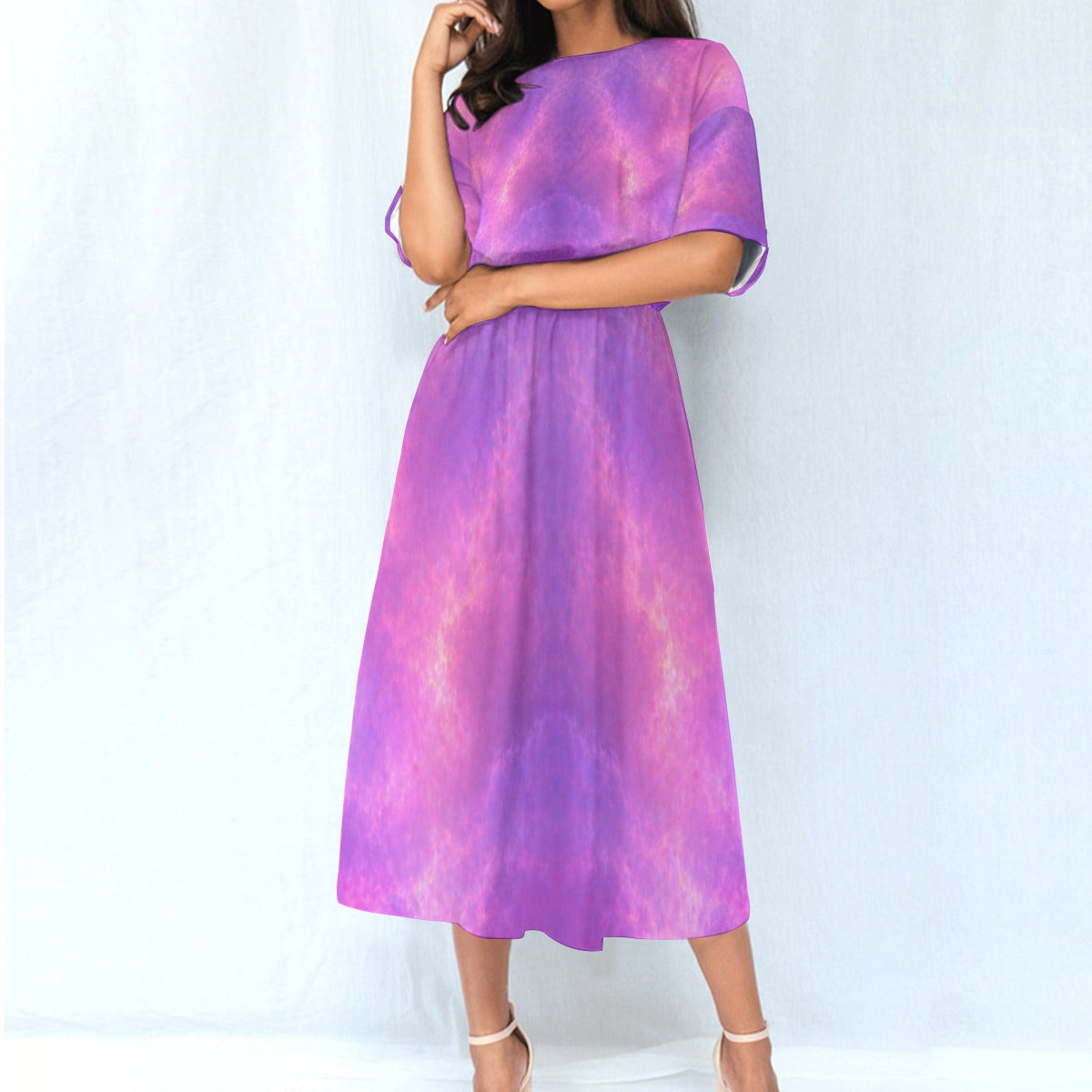 Women's Elastic Waist Dress