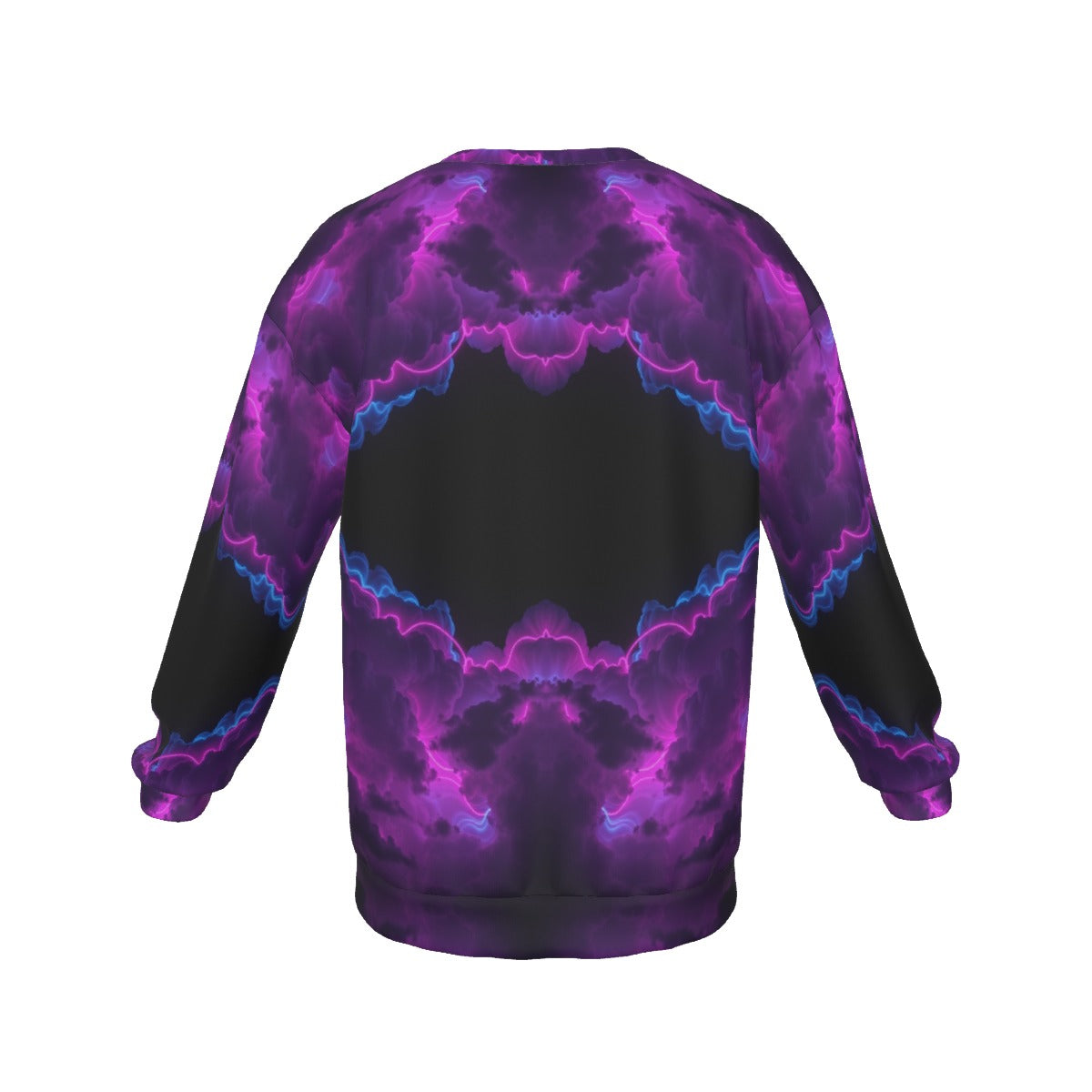 Men's Drop Shoulder Round Neck Long-Sleeved Sweatshirt