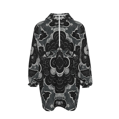 Unisex Windbreaker Long Jacket