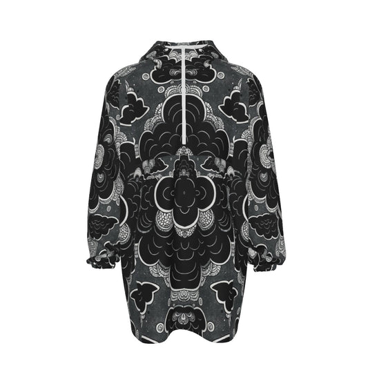 Unisex Windbreaker Long Jacket