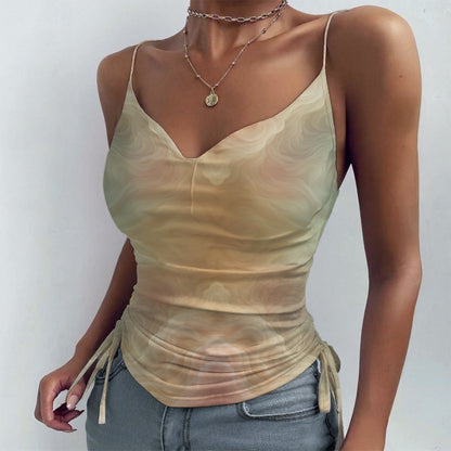 Unisex Drawstring Camisole