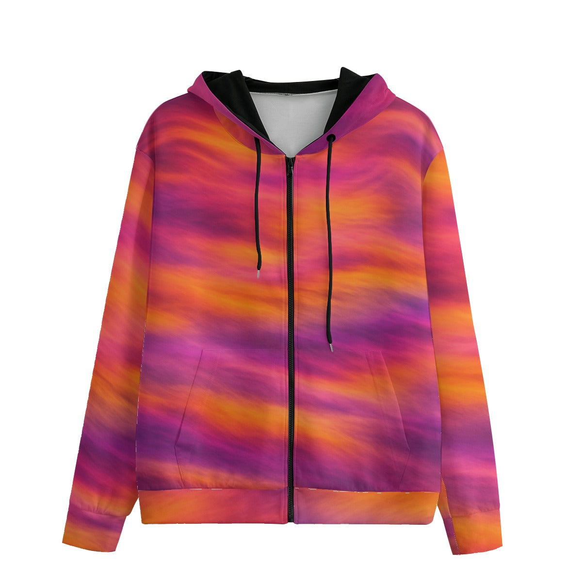 Unisex Zip Up Hoodie With Pocket | Interlock