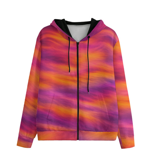 Unisex Zip Up Hoodie With Pocket | Interlock