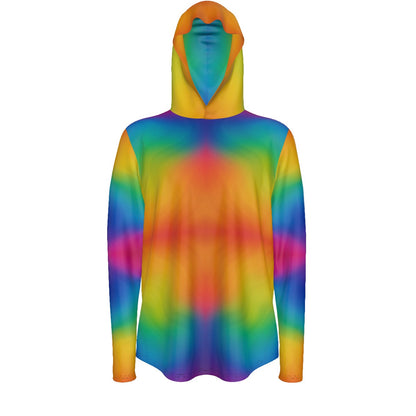 Men's Sunscreen Sports Hoodie With Thumb Holes
