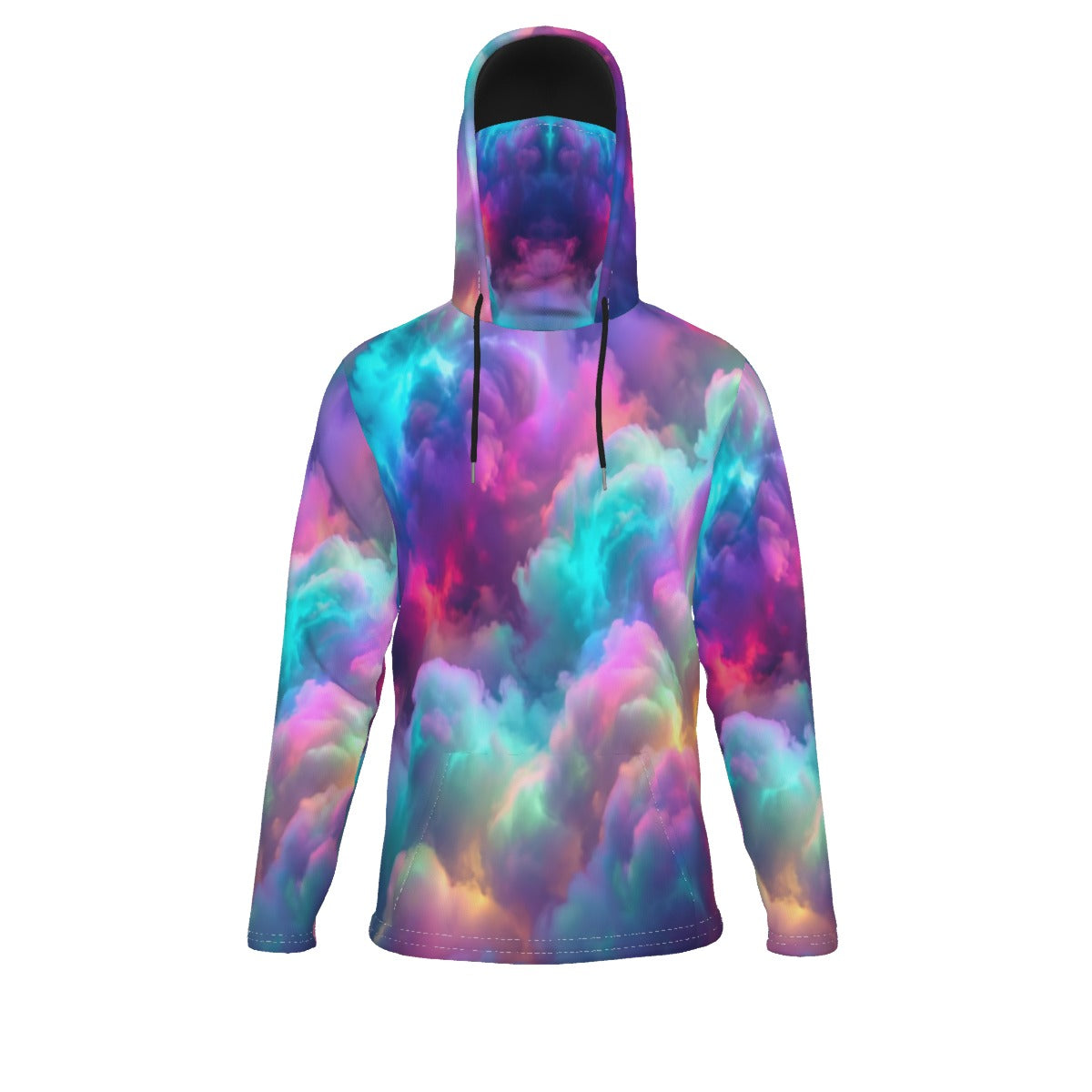 Men's Pullover Hoodie With Mask - view 1