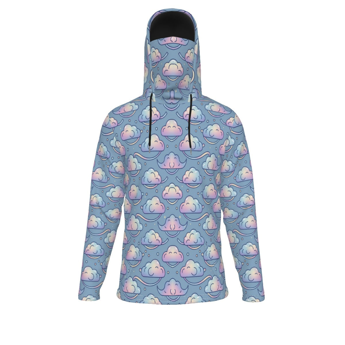 Men's Pullover Hoodie With Mask - view 1