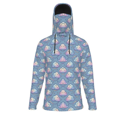 Men's Pullover Hoodie With Mask - view 1
