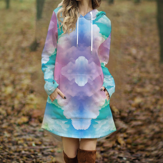 Women's Longline Hoodie Dress