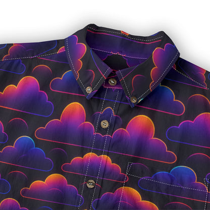 Men's Casual Lapel Long Sleeve Shirt|125GSM Cotton