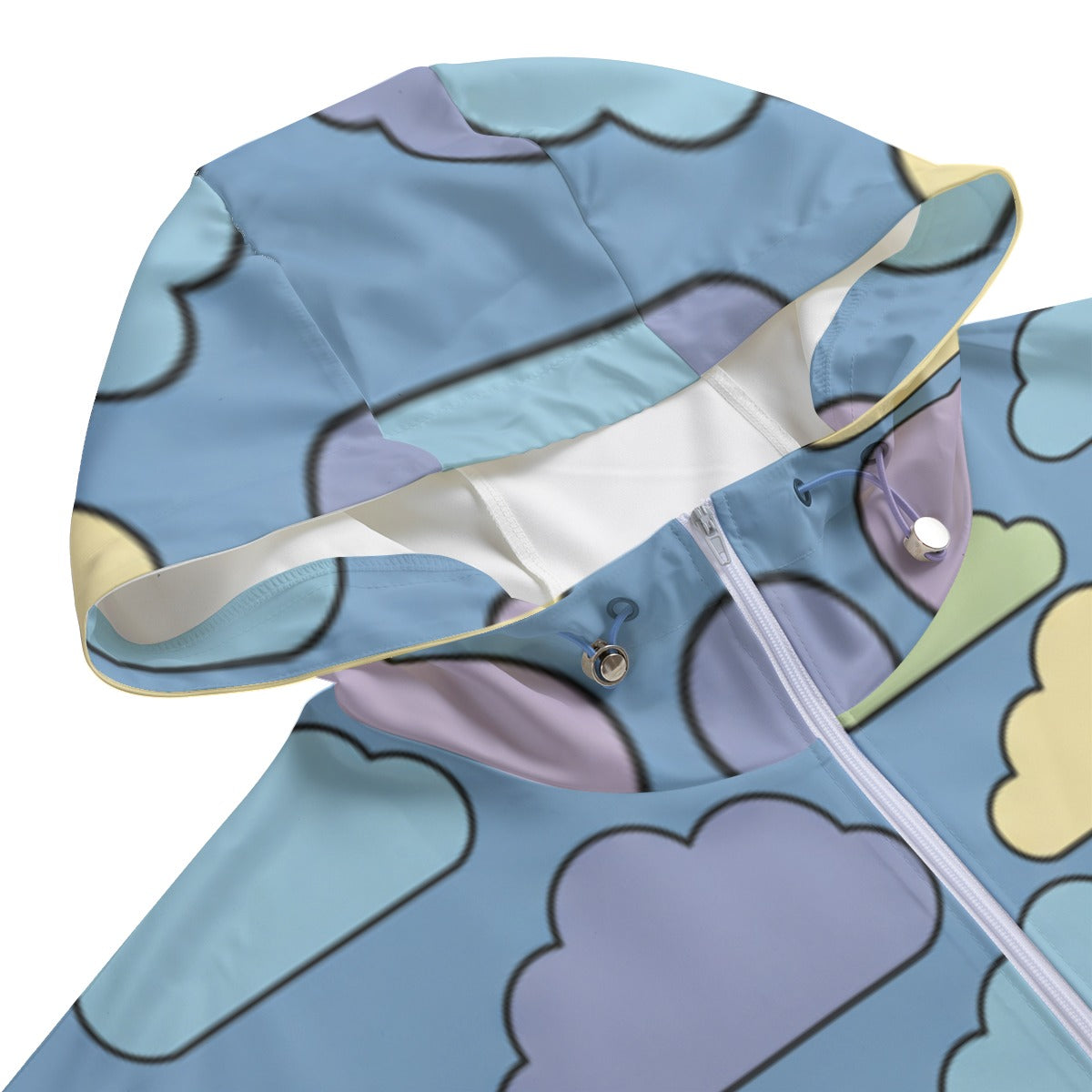 Unisex Pullover Jacket With Zipper Closure
