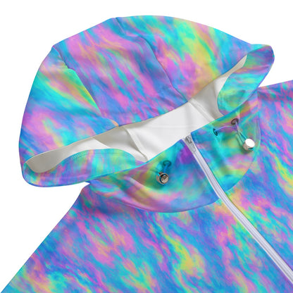 Unisex Pullover Jacket With Zipper Closure