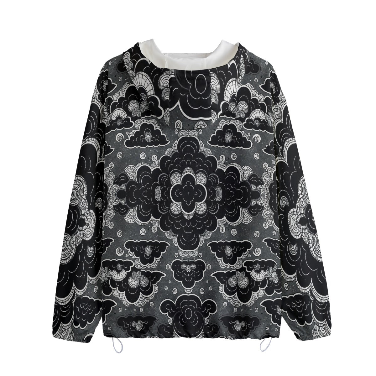 Unisex Pullover Jacket With Zipper Closure